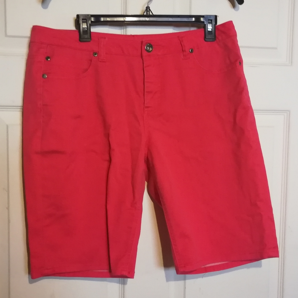 MOVING SALE! Liverpool pink Bermuda shorts